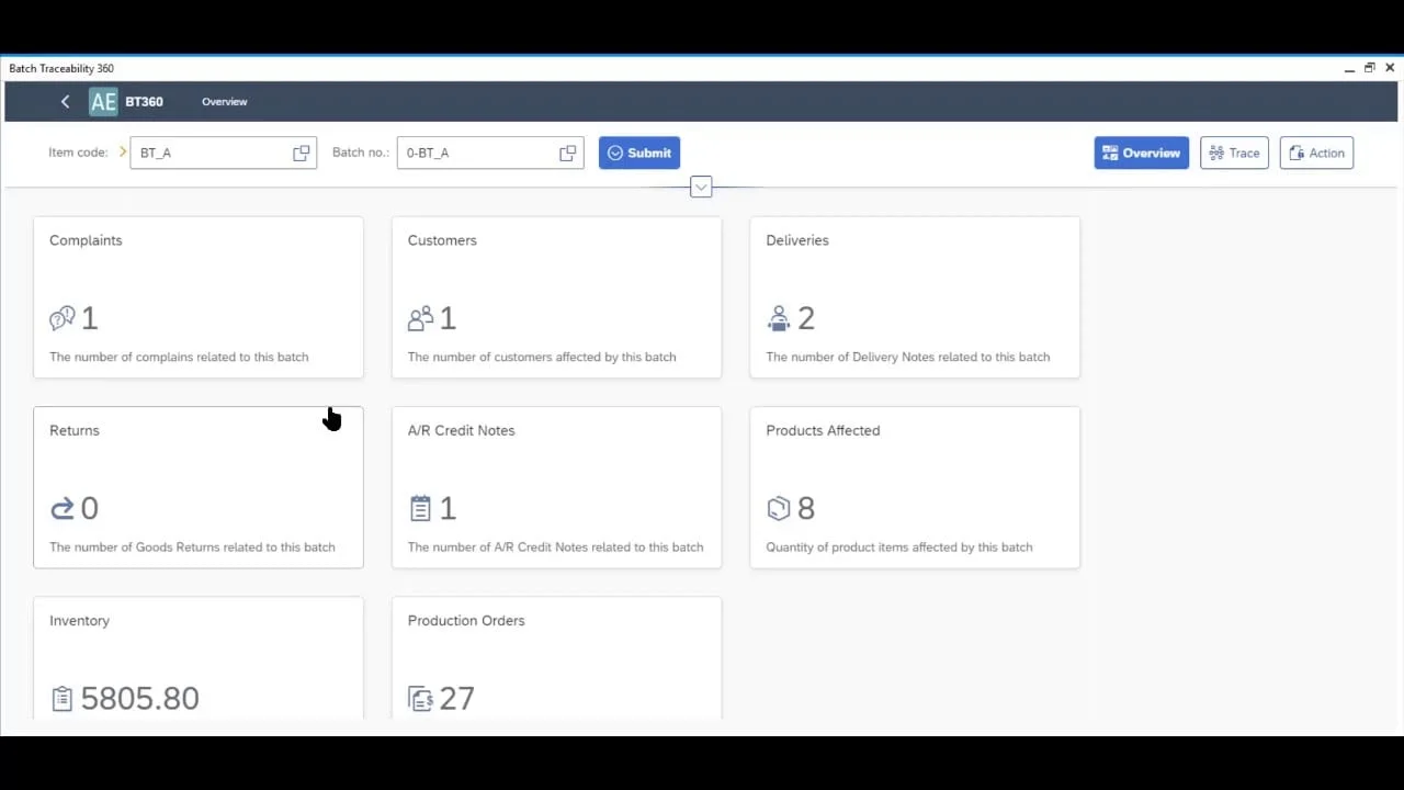 Video: Batch Traceability 360: A Guided Tour