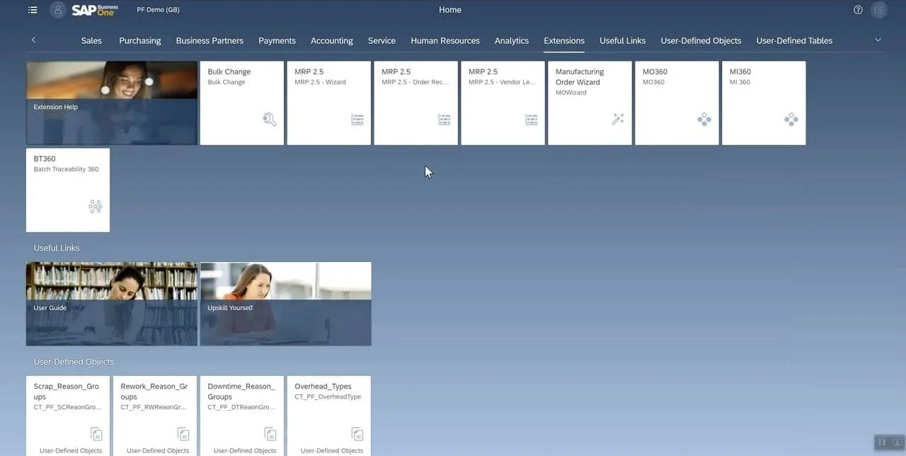 Film: Aplikacje CompuTec AppEngine w SAP Business One Web Client