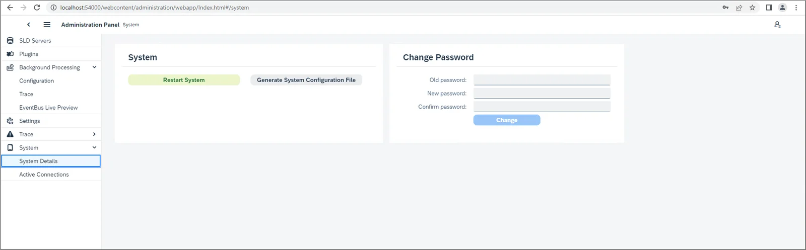 CompuTec AppEngine System Details page with the Generate System Configuration File button