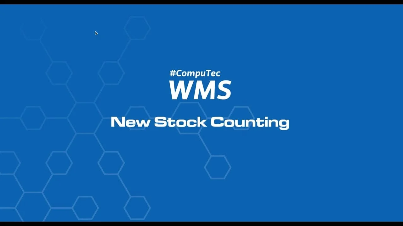 Video: CompuTec WMS Stock Counting