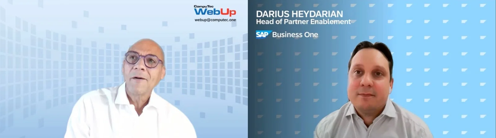 Video: Darius Heydarian and Martin Gore on the Year of the SAP Business One Web Client