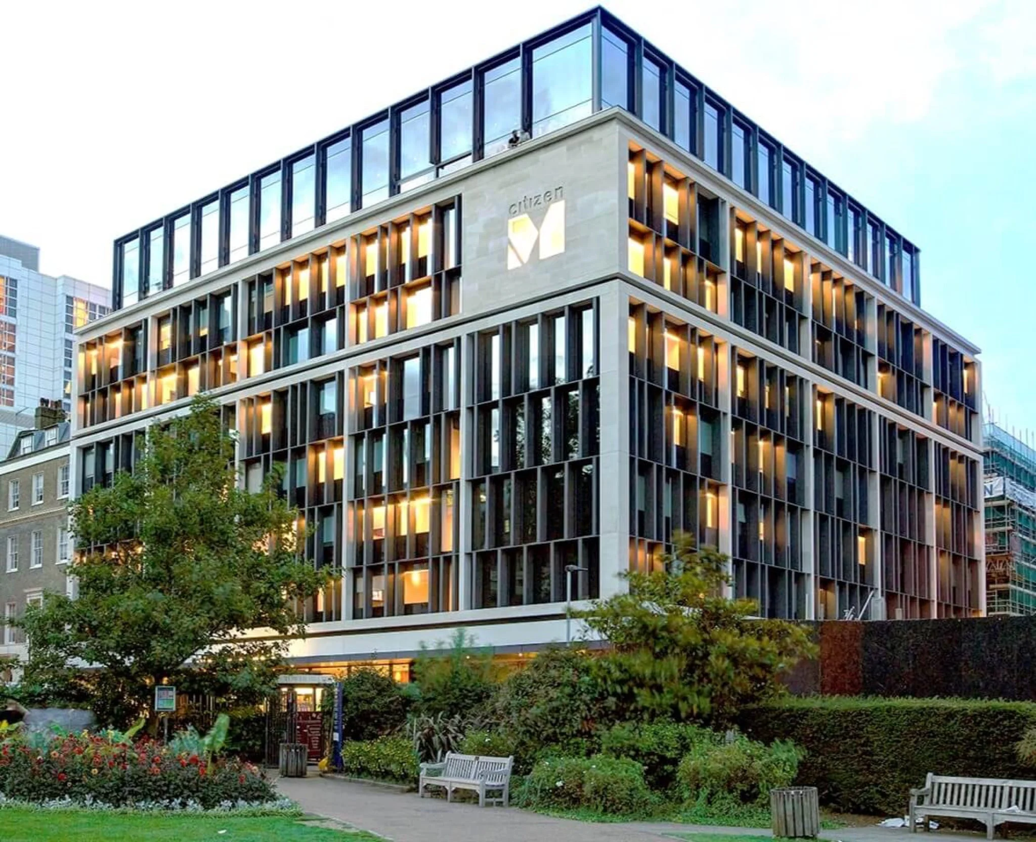 A CitizenM hotel built with VBC's modular construction