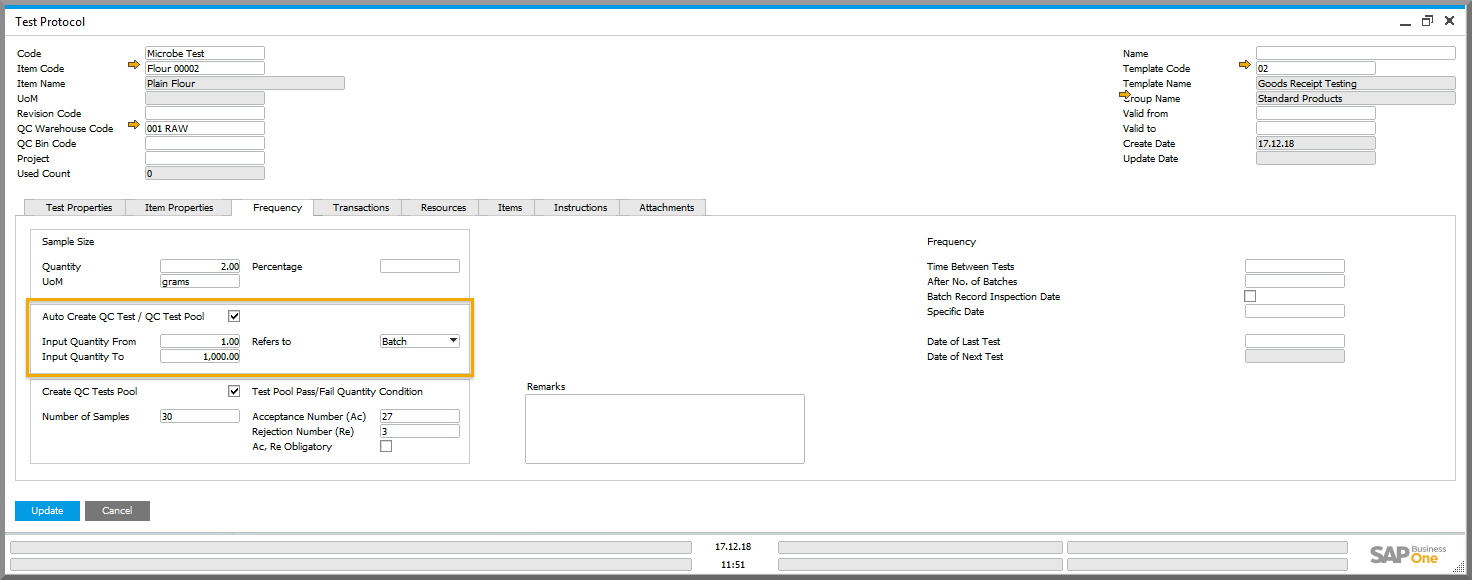 ProcessForce Automated QC Test Creation 3